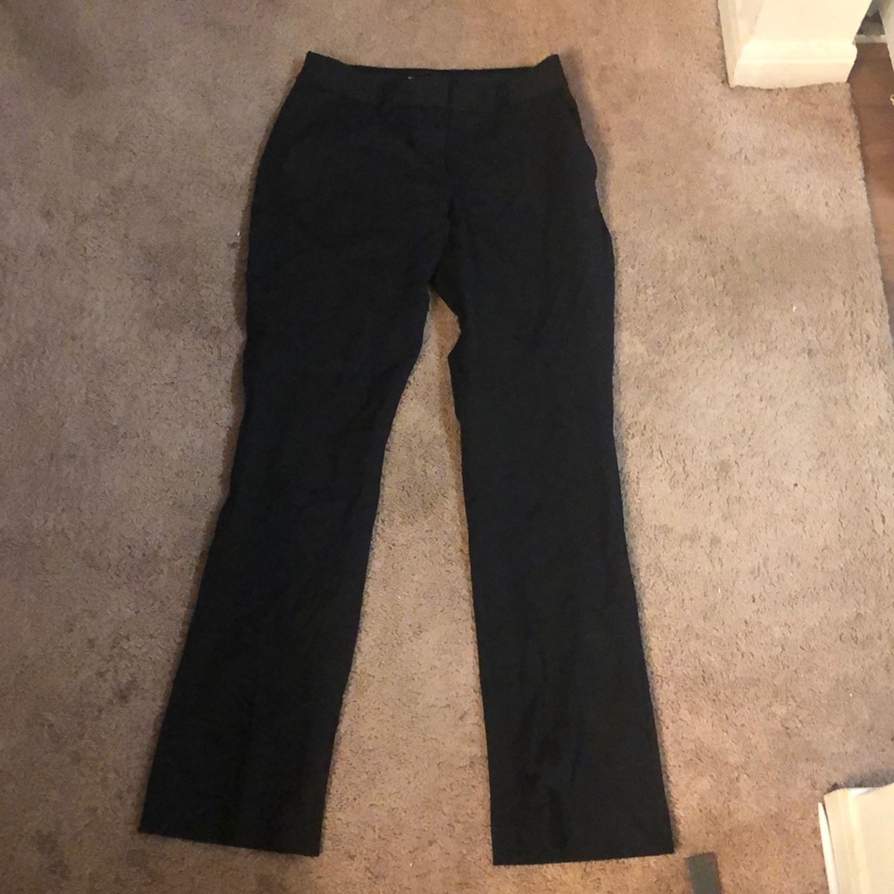 Black suit pants